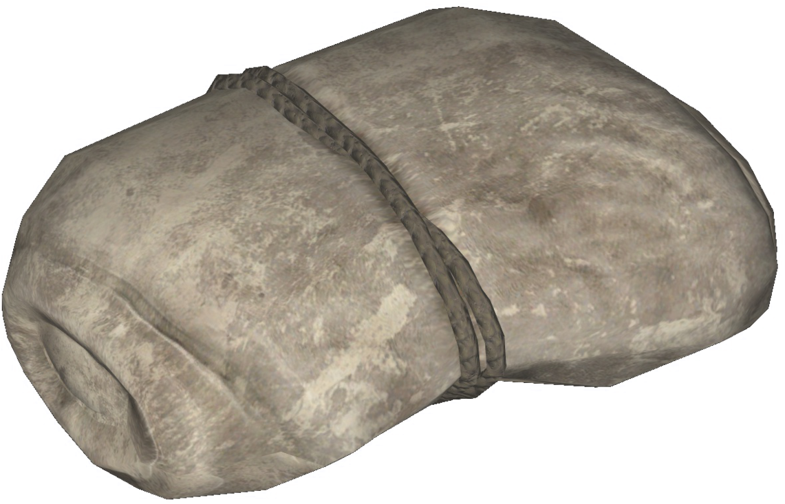 Worn Out Canvas Bag Texture PNG