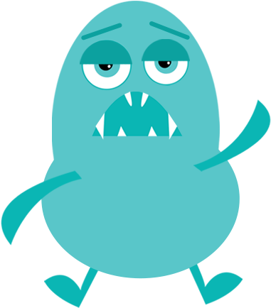 Download Worried Cartoon Monster 