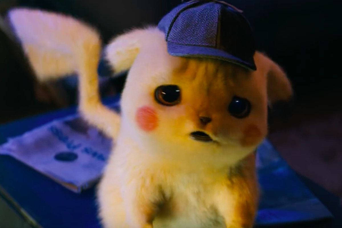 Worried Face Detective Pikachu