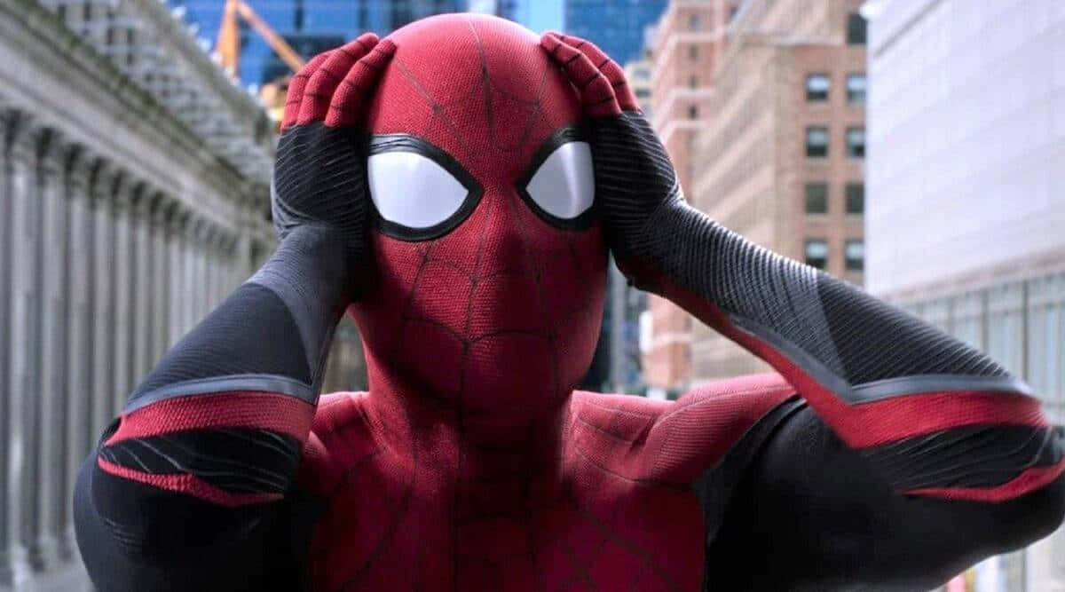 Worried Spider-Man PFP Wallpaper
