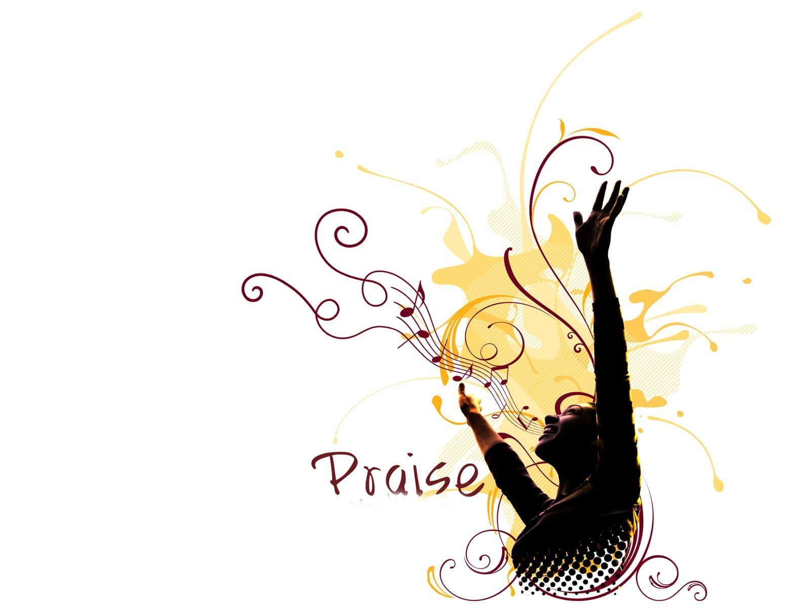Singing Praise To God Worship Background
