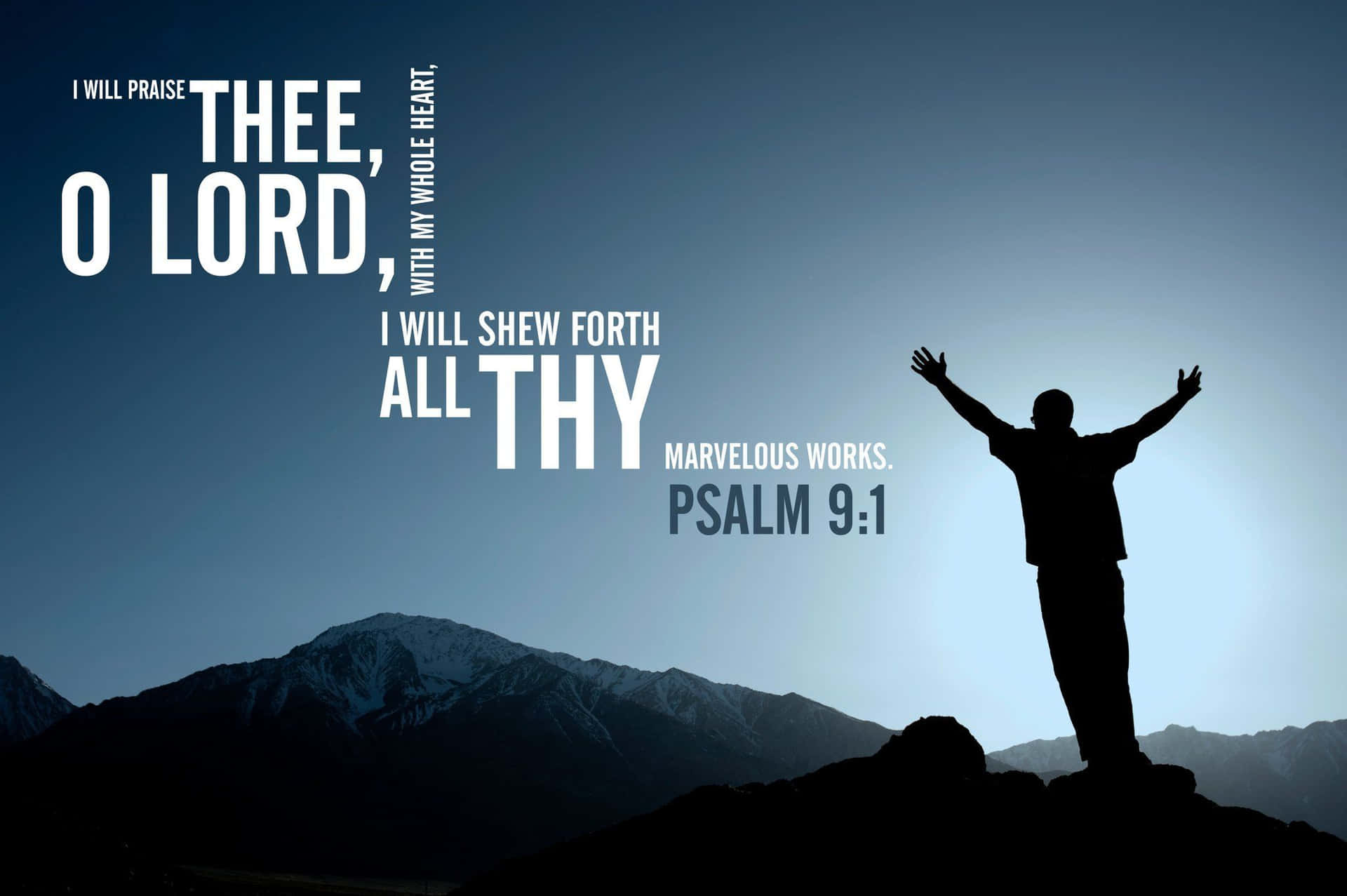 New International Version Psalm Worship Background