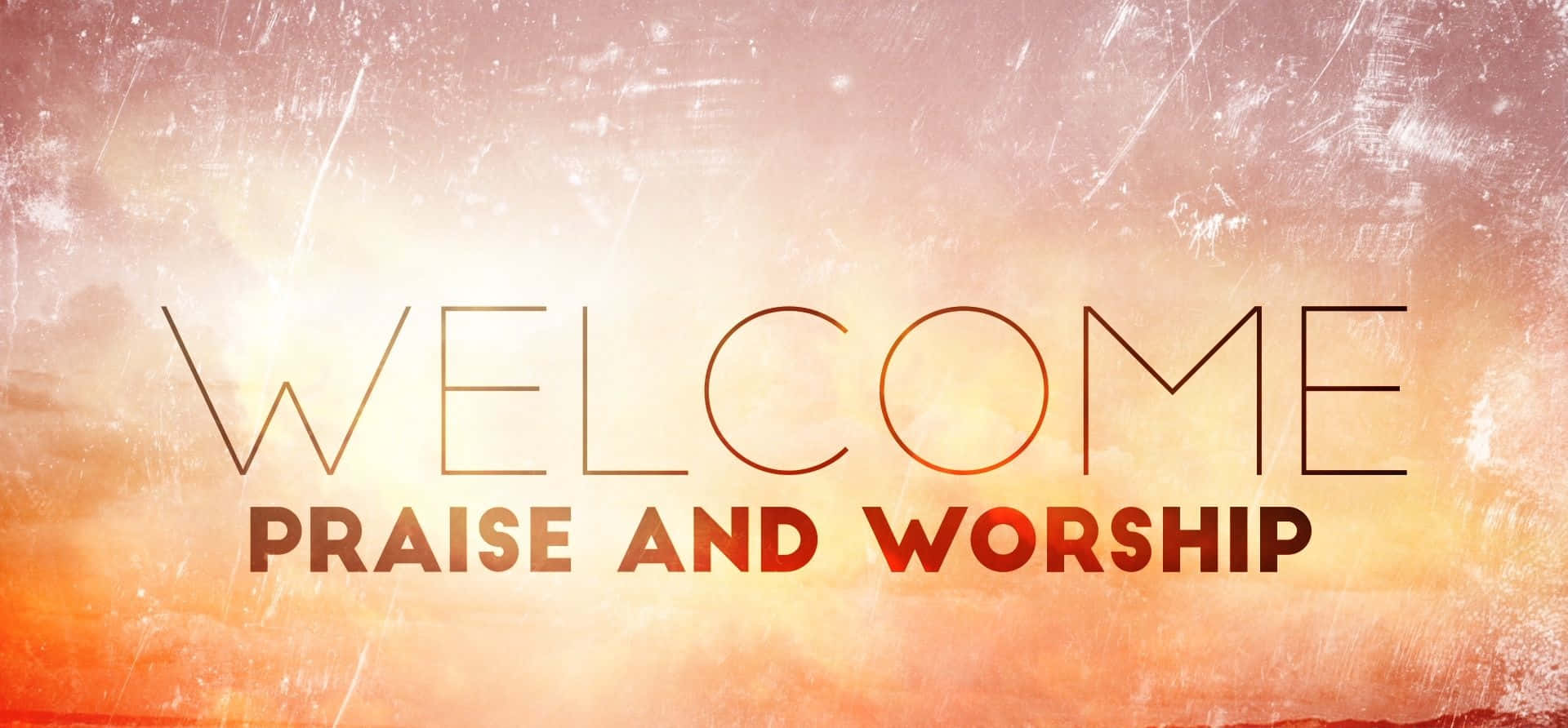 Welcome Praise And Worship Background