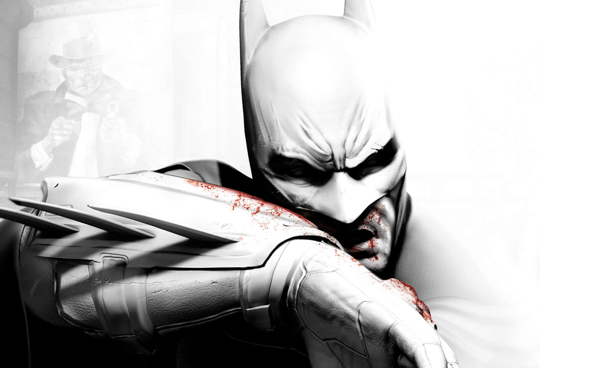 Wounded Batman Arkham City Wallpaper