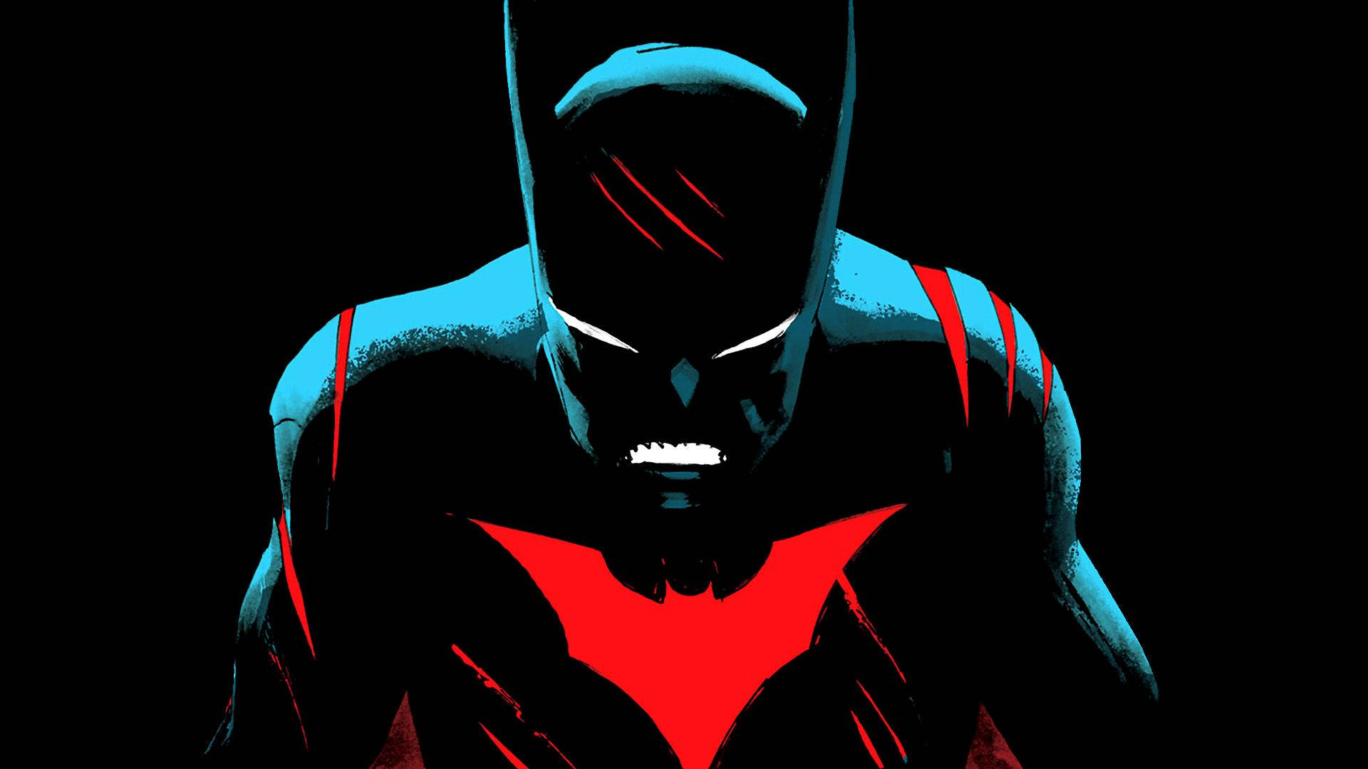 Batman Beyond Recovers from Battle Wounds Wallpaper