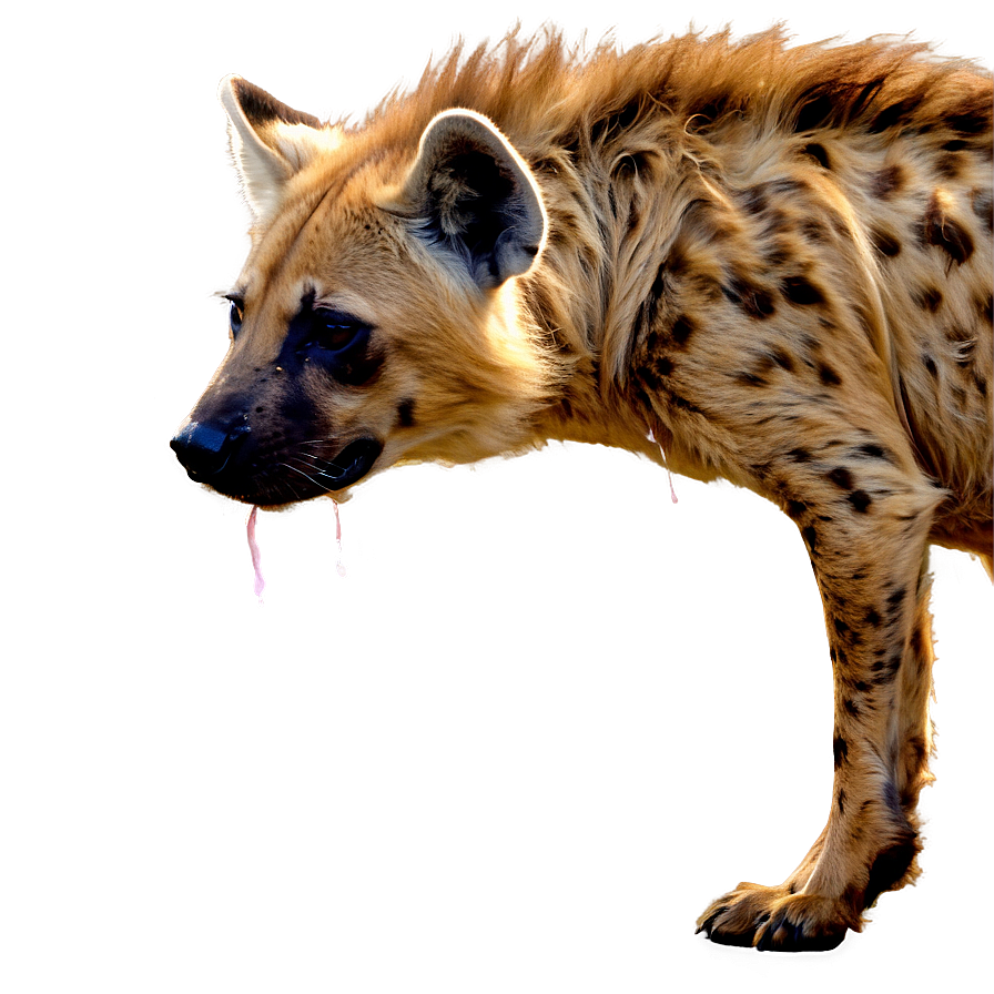 Download Wounded Hyena Survivor Png Ids | Wallpapers.com