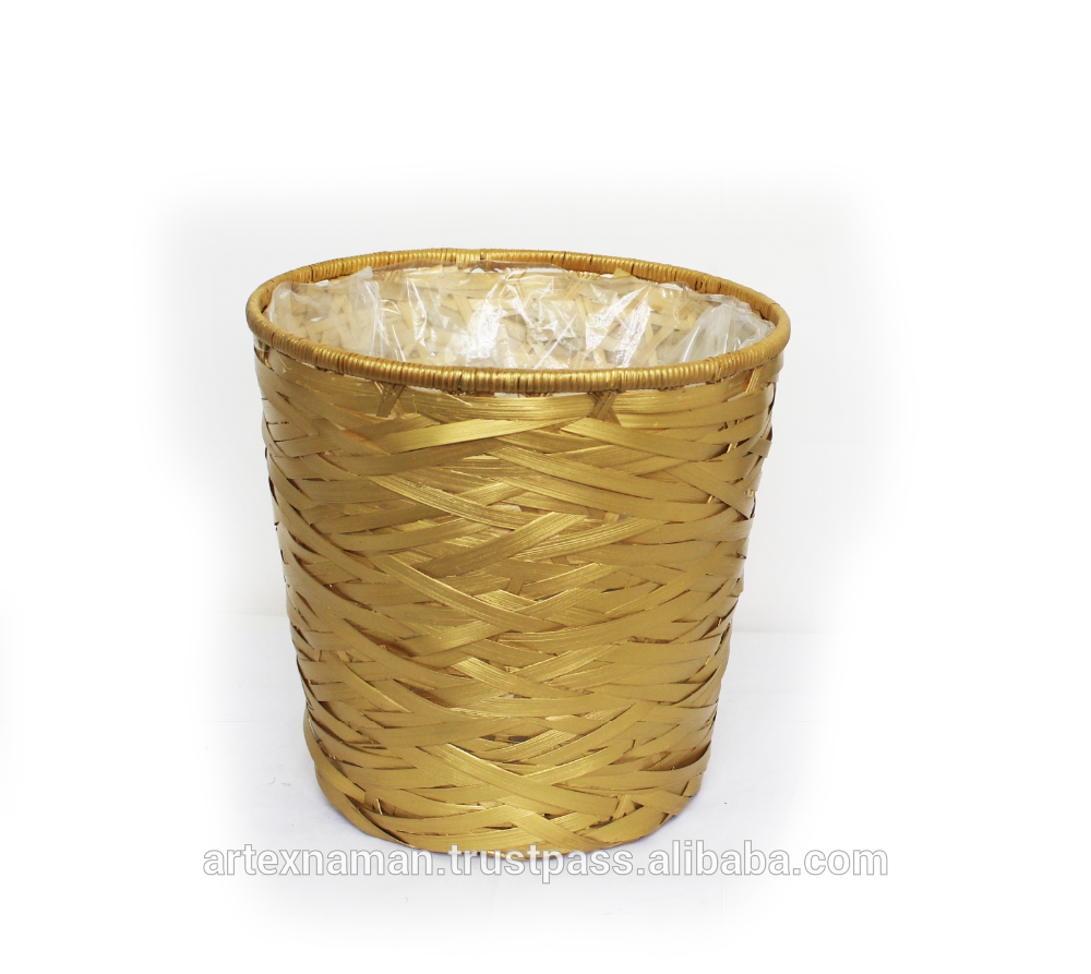 Woven Basket Container PNG