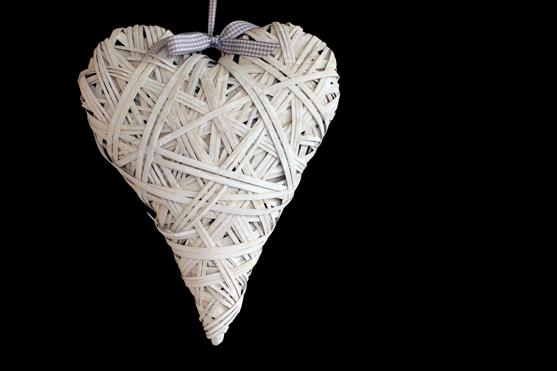 Woven Heart Decoration PNG