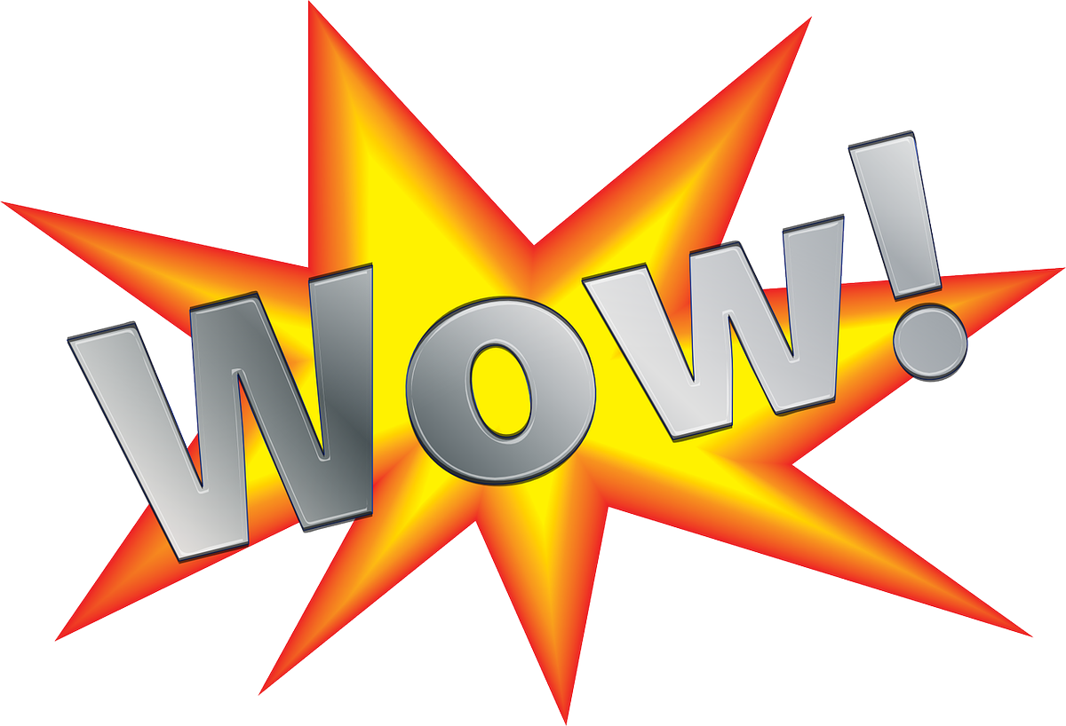Wow Exclamation Graphic PNG