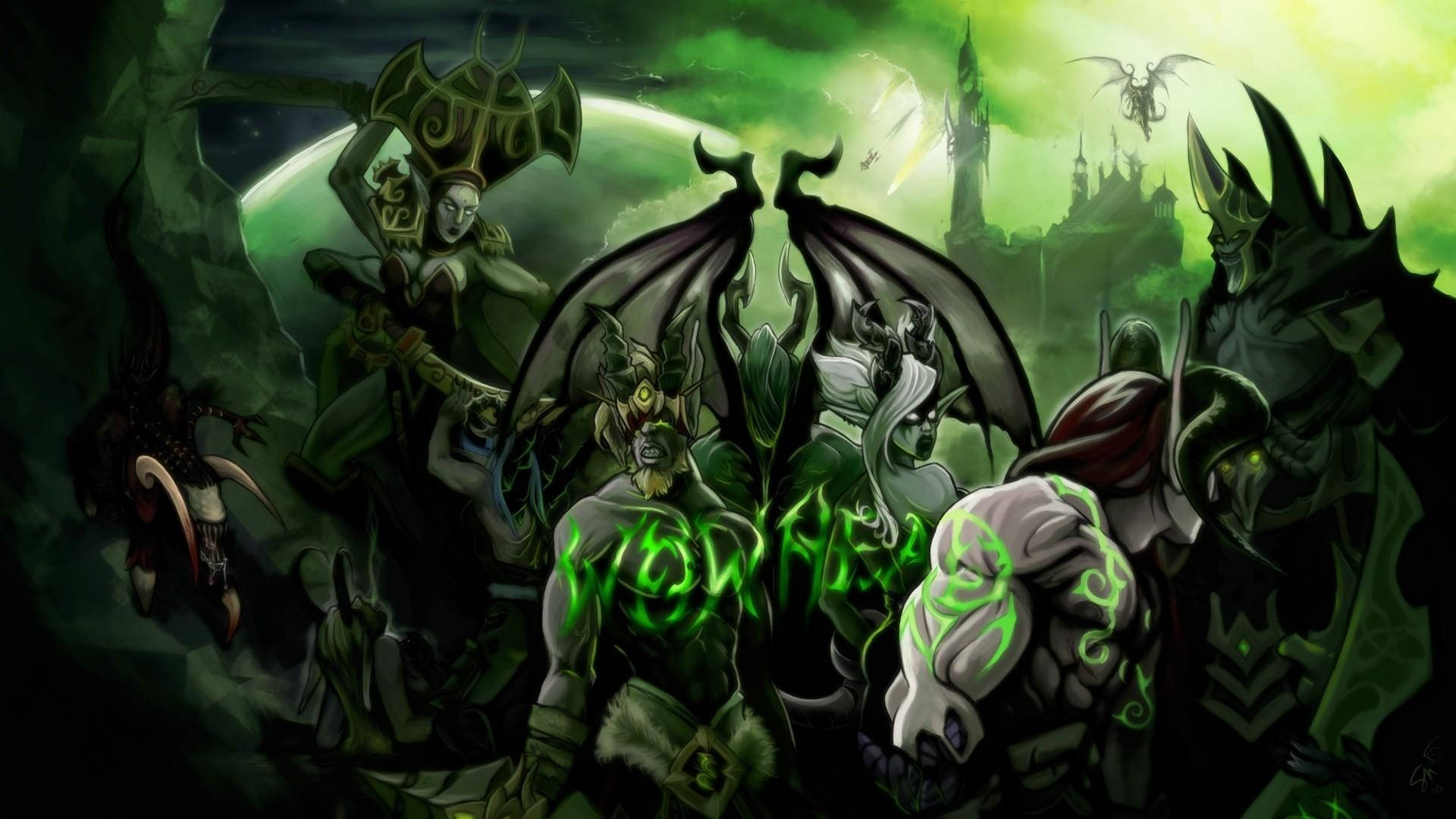 World of Warcraft Legion Artwork wallpaper