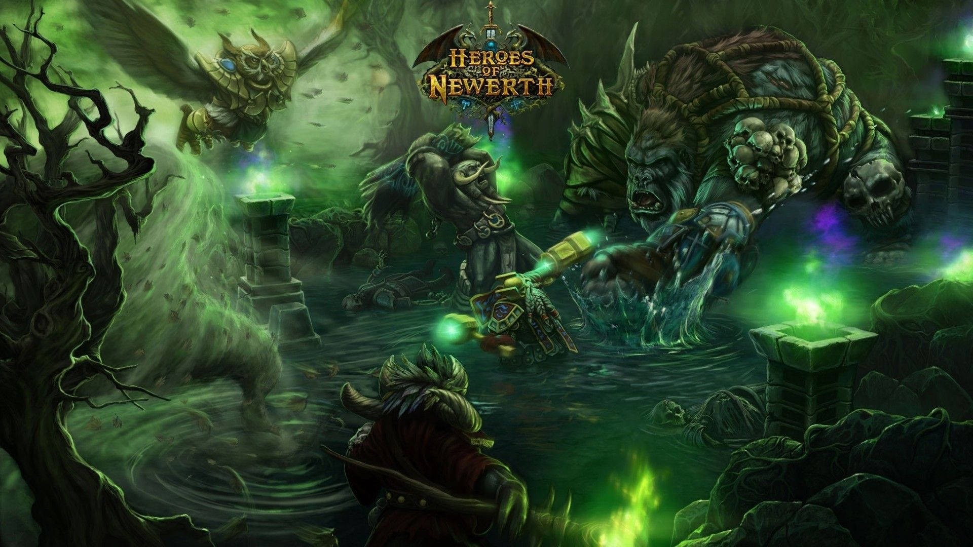 Immerse Yourself in the Magic of World of Warcraft Wallpaper