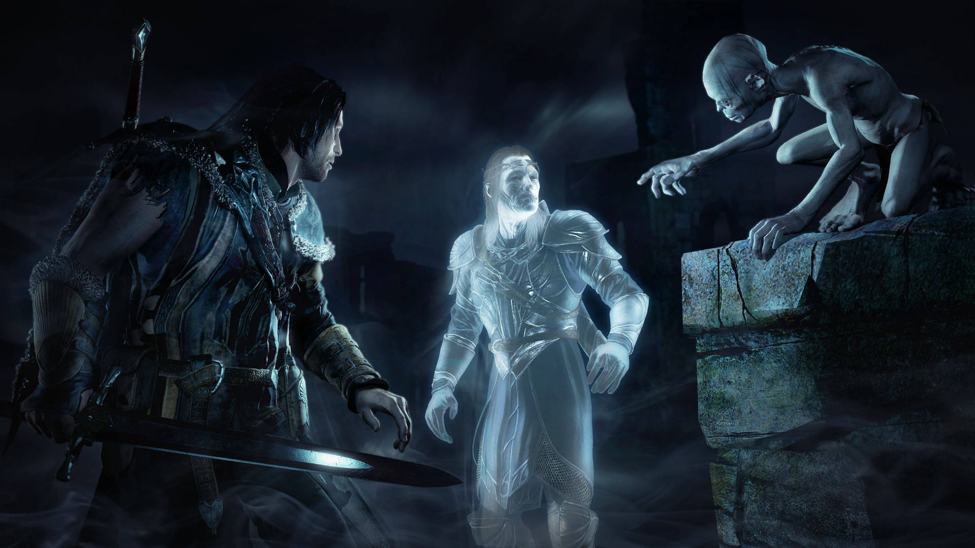 Download Wraith And Gollum Shadow Of Mordor 4k Wallpaper 