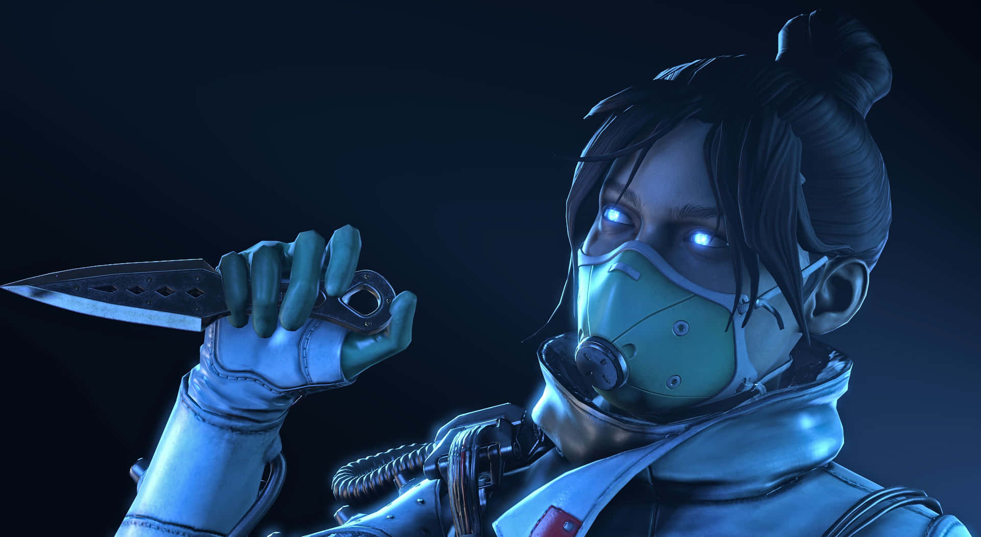 Wraith In Apex Legends, Unleashing Her Abilities Wallpaper