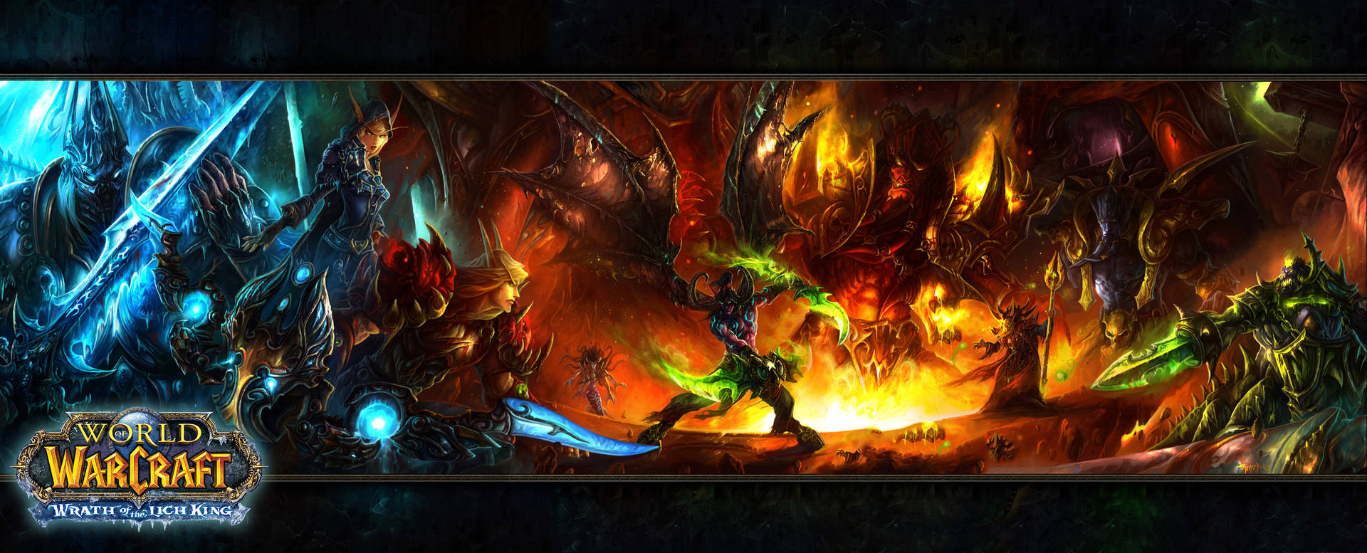 Wrath Of The Lich King Characters Wallpaper