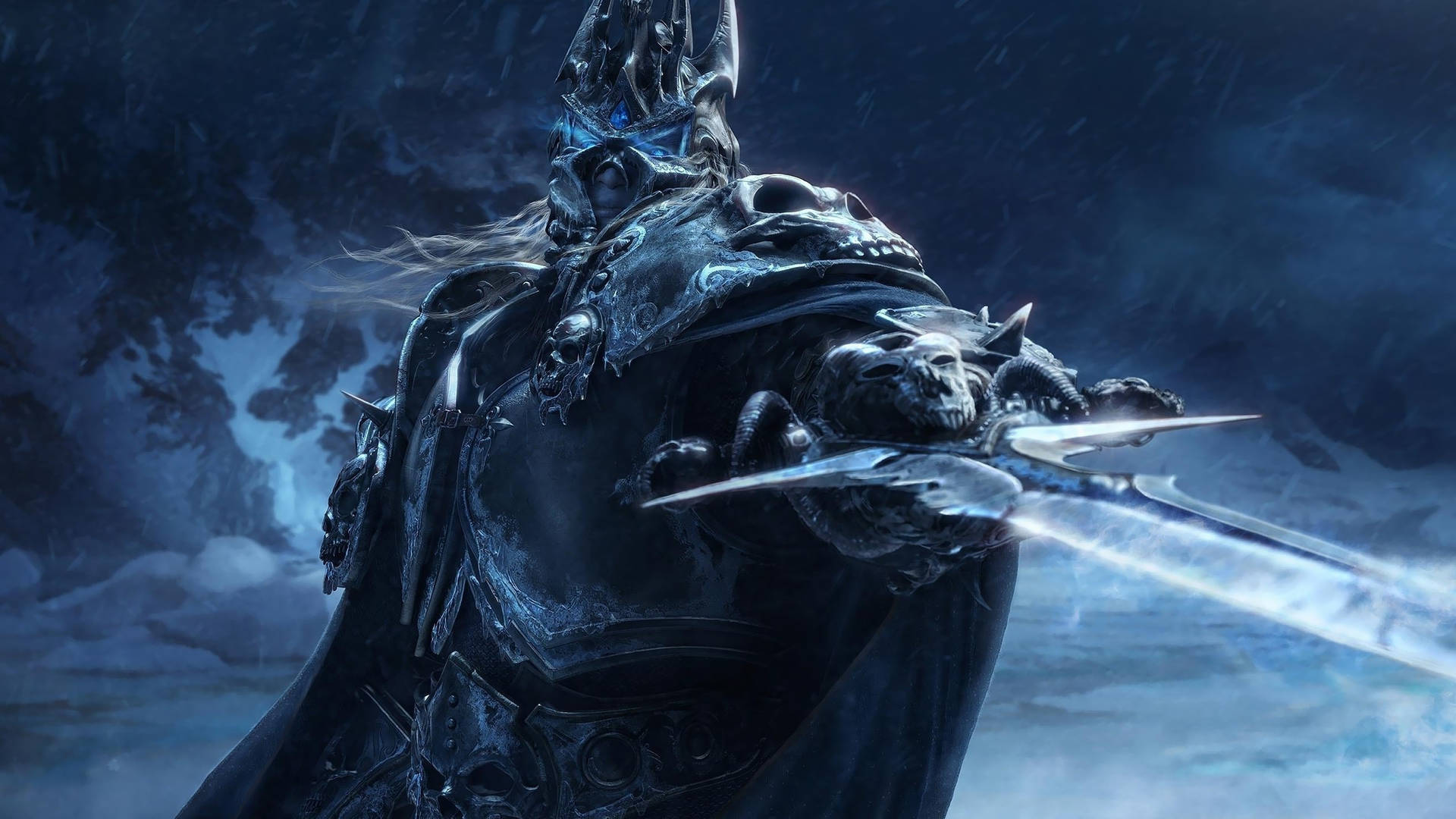 Wrath Of The Lich King Frostmourne Wallpaper
