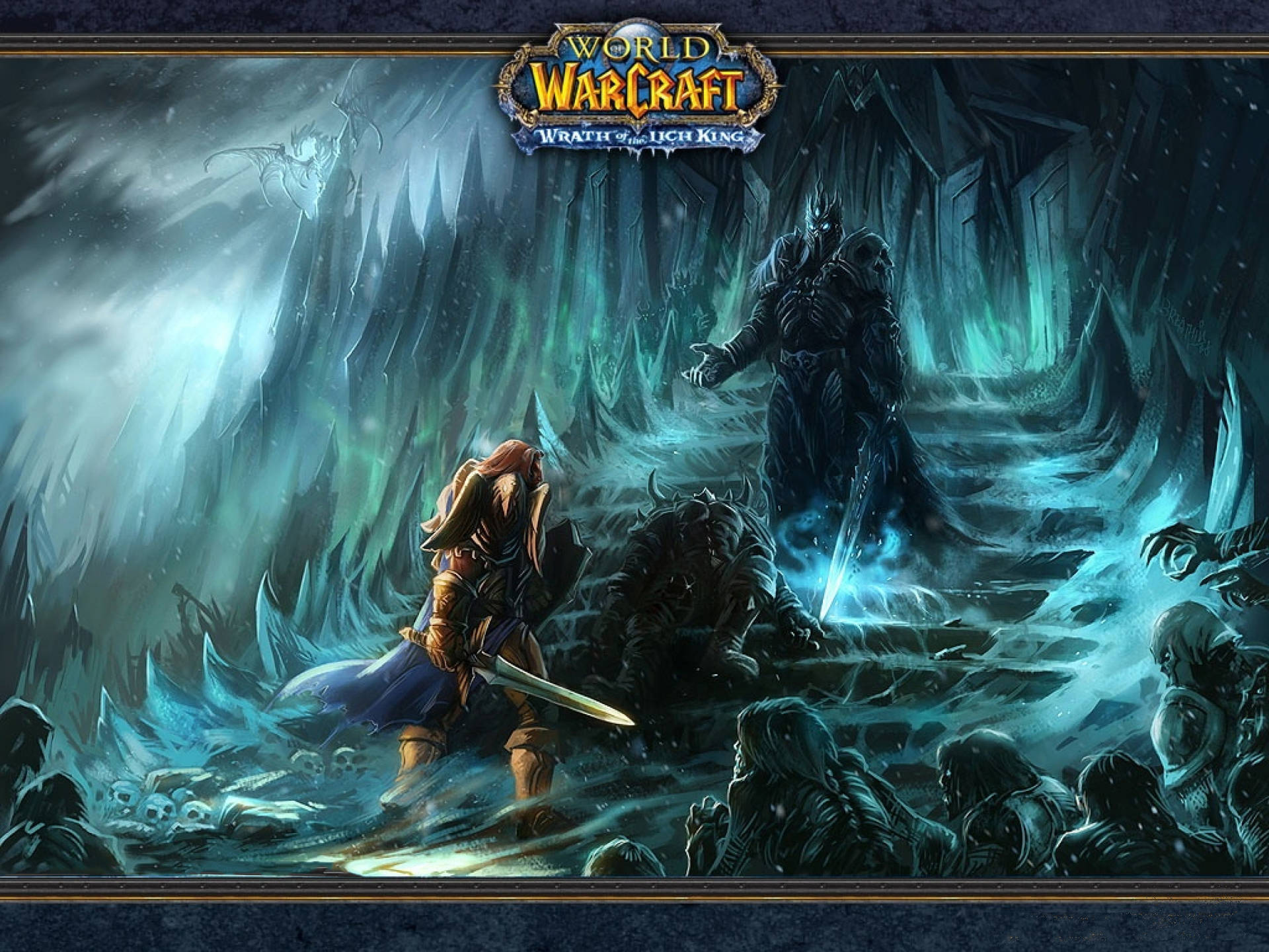 Wrath Of The Lich King Stairway Wallpaper