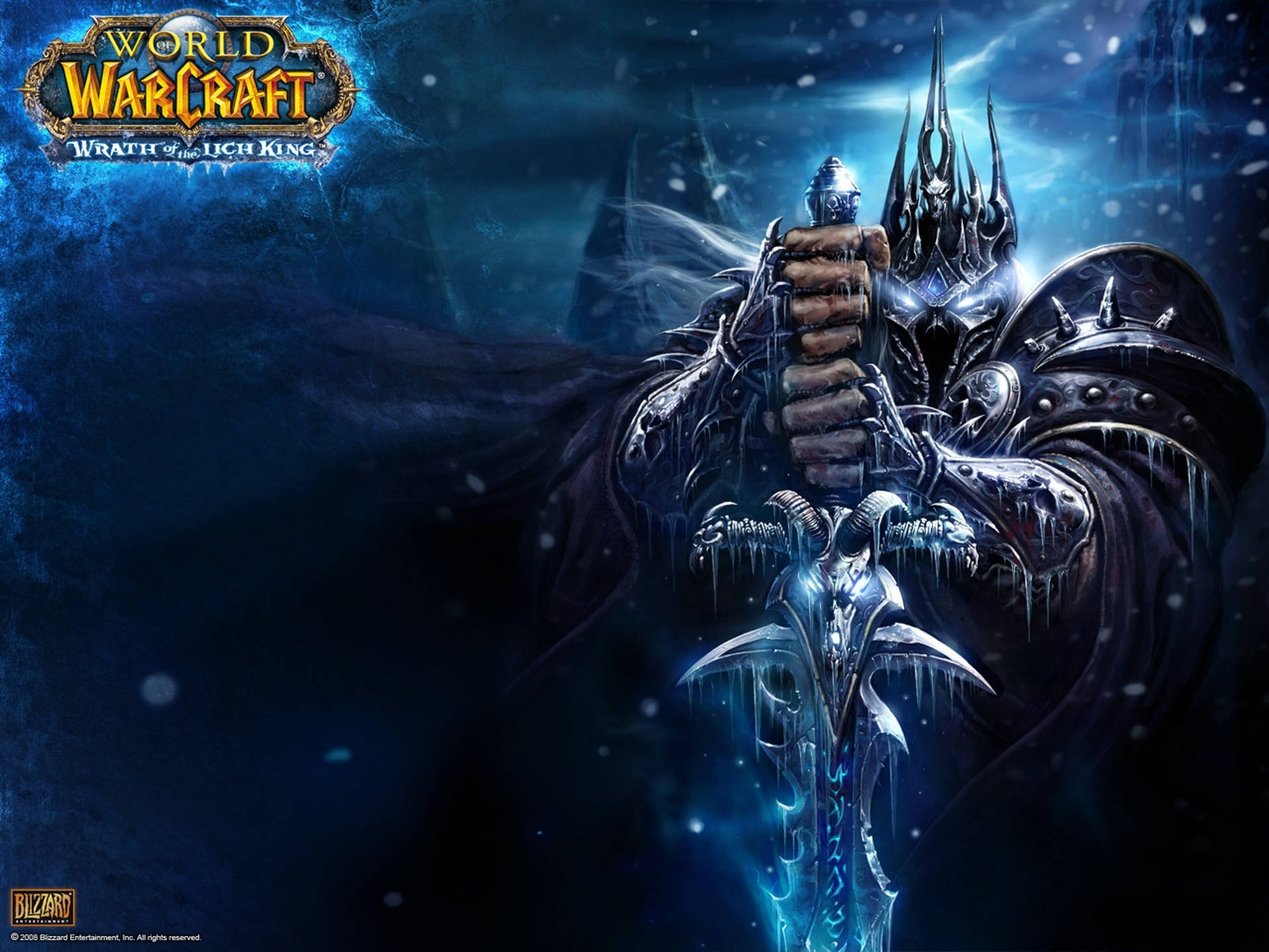 Wrath Of The Lich King Sword Wallpaper
