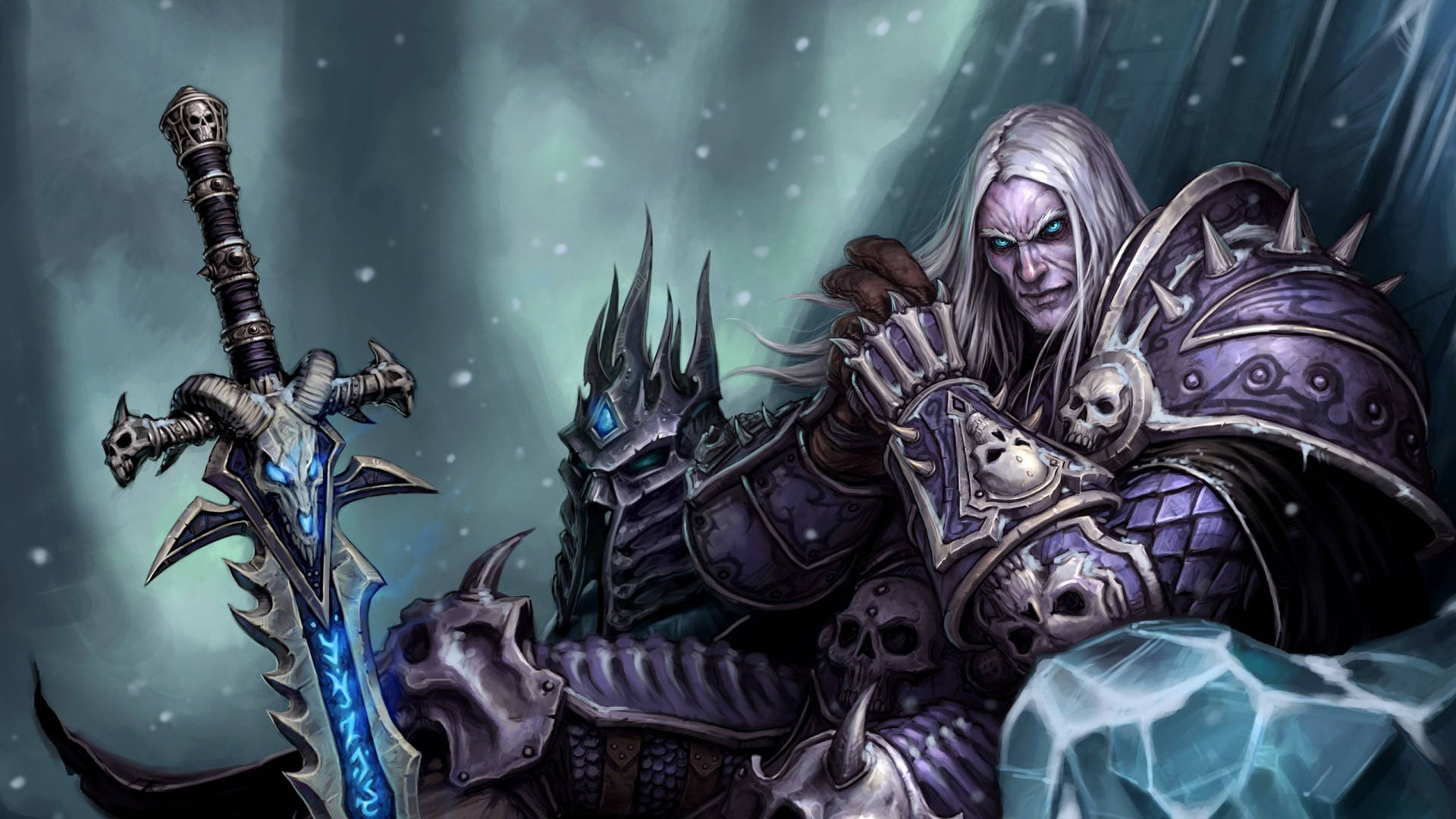 Wrath Of The Lich King Throne Wallpaper