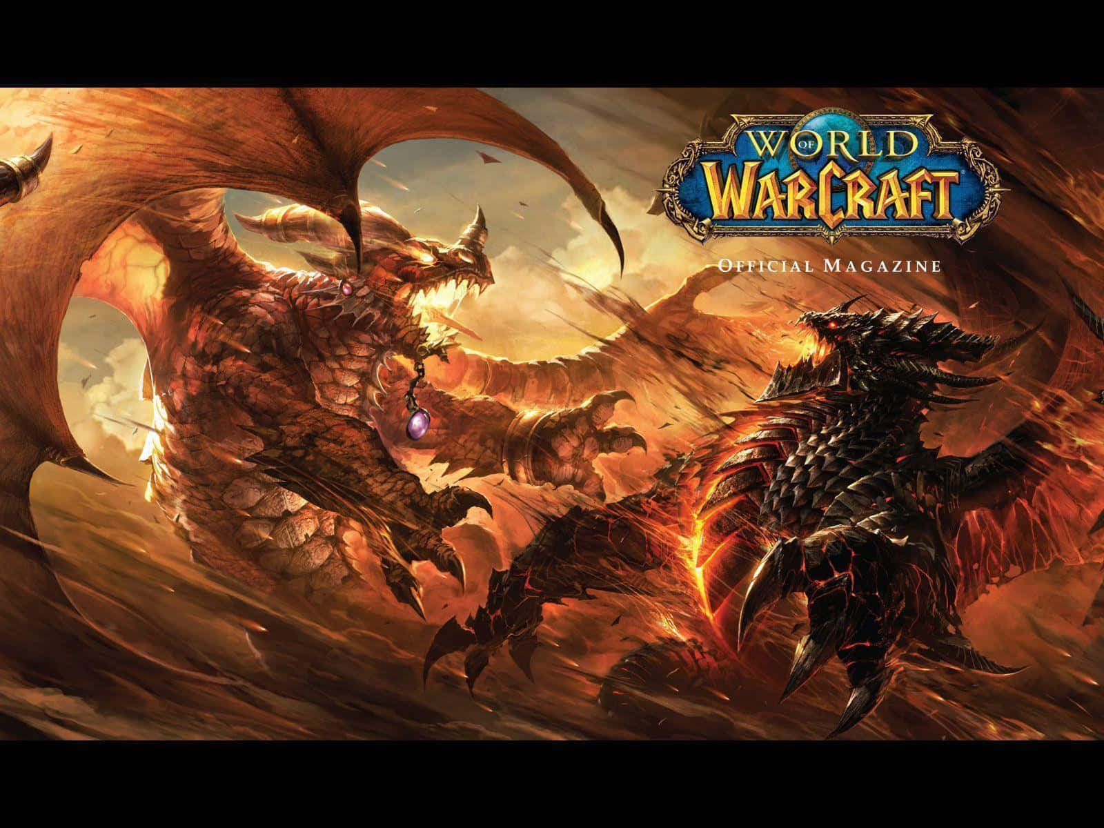 Wrathful Warrior In World Of Warcraft Cataclysm Wallpaper