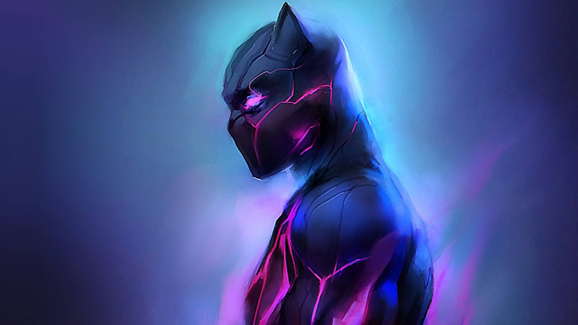 Wrecked Black Panther Background