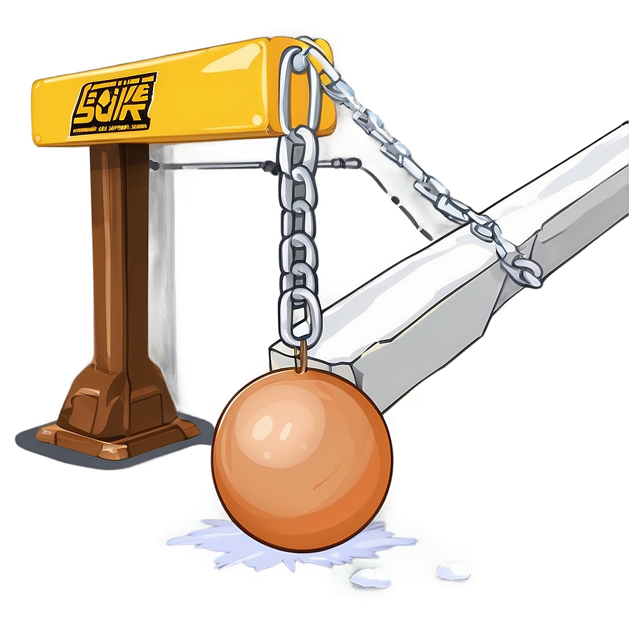 Wrecking Ball Crushing Obstacles Png Emp PNG