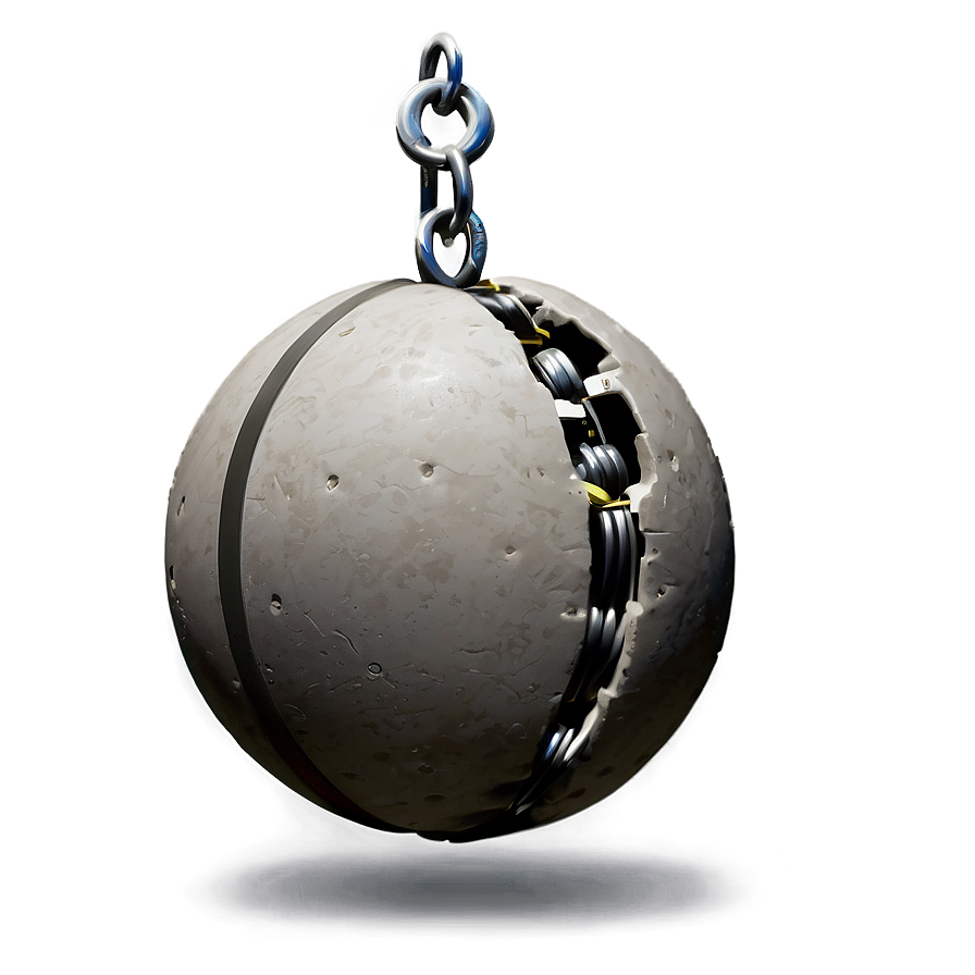 Wrecking Ball In Motion Png Hvi PNG