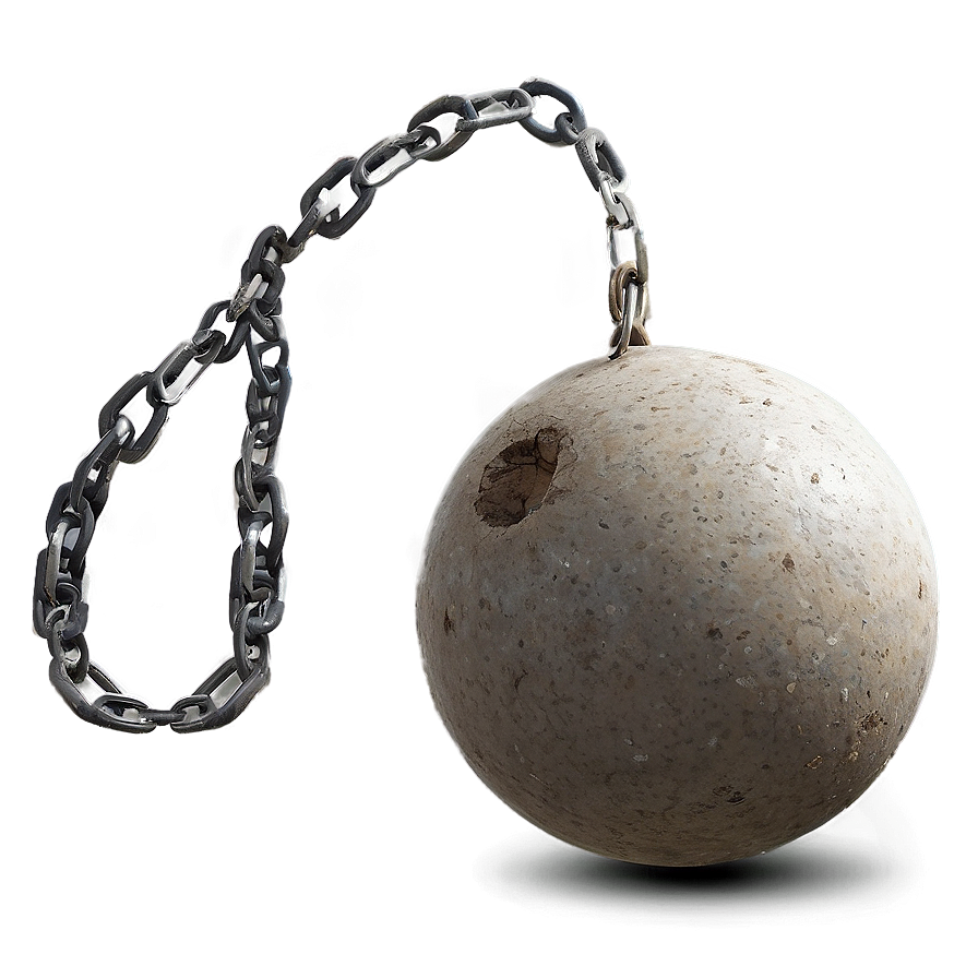 Wrecking Ball On White Background Png Det87 PNG