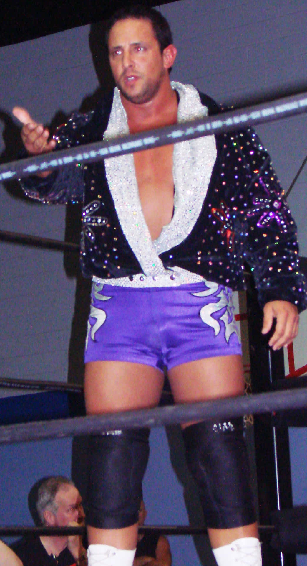 Wrestler Billy Kidman i glimtende jakke Wallpaper