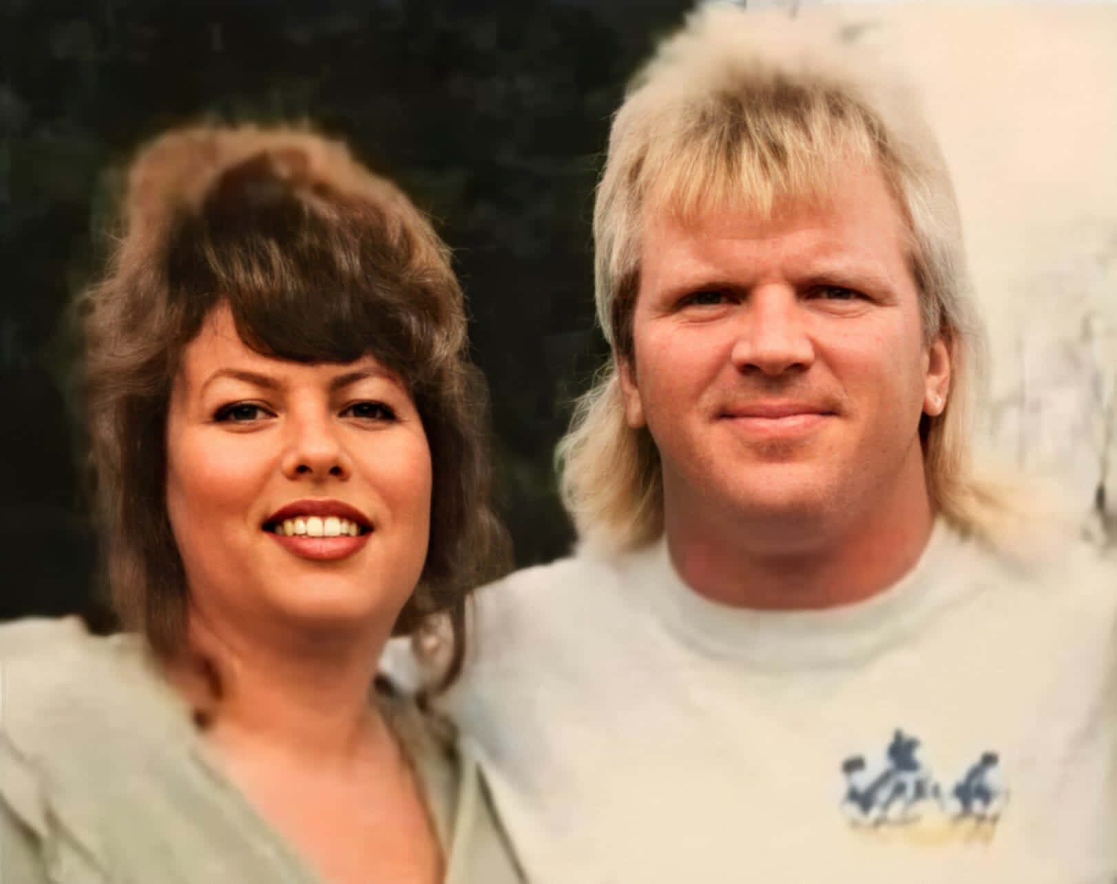 Wrestler Bobby Eaton And Donna Dundee Background