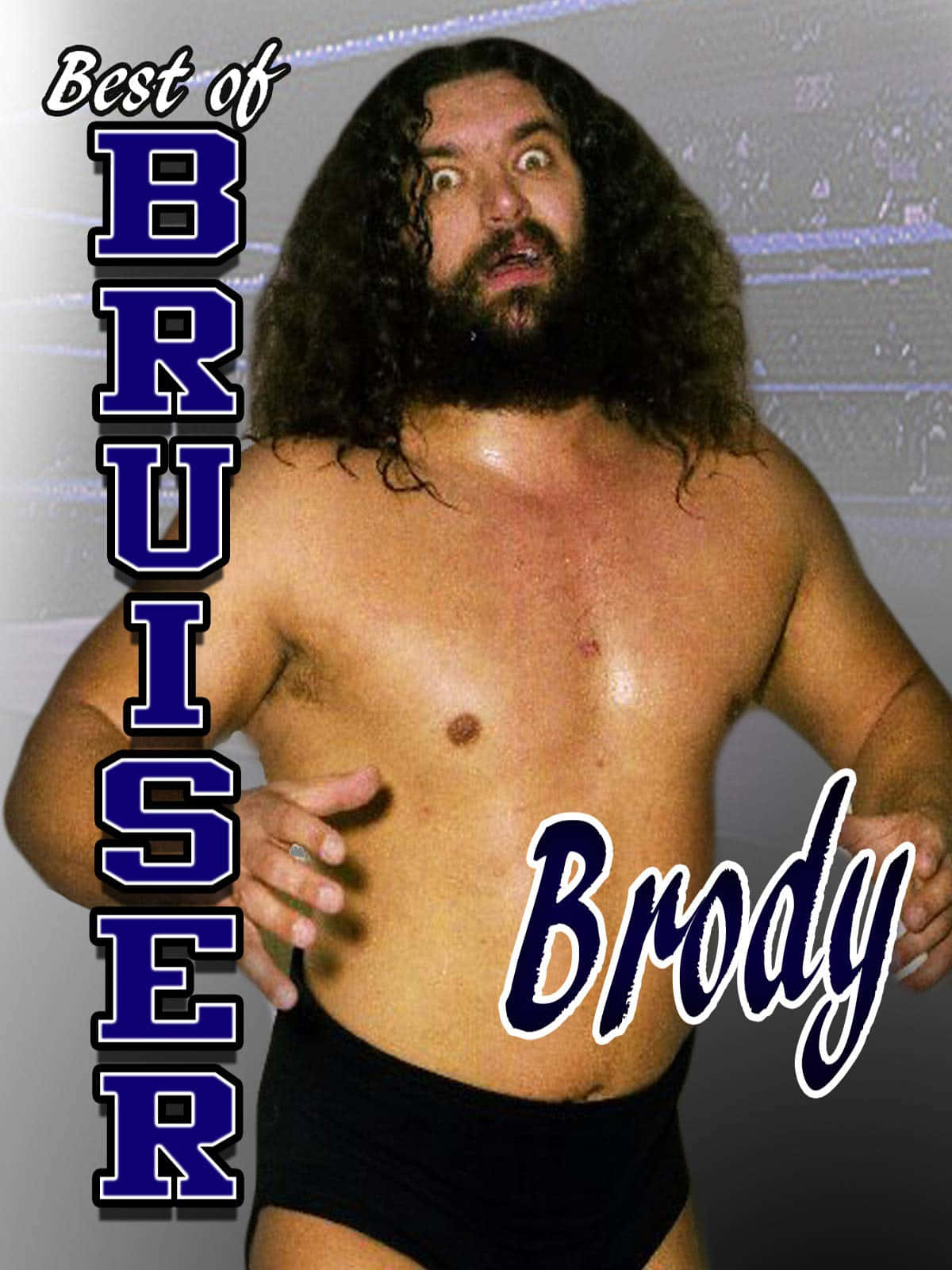 Wrestler Bruiser Brody Fan Art Wallpaper