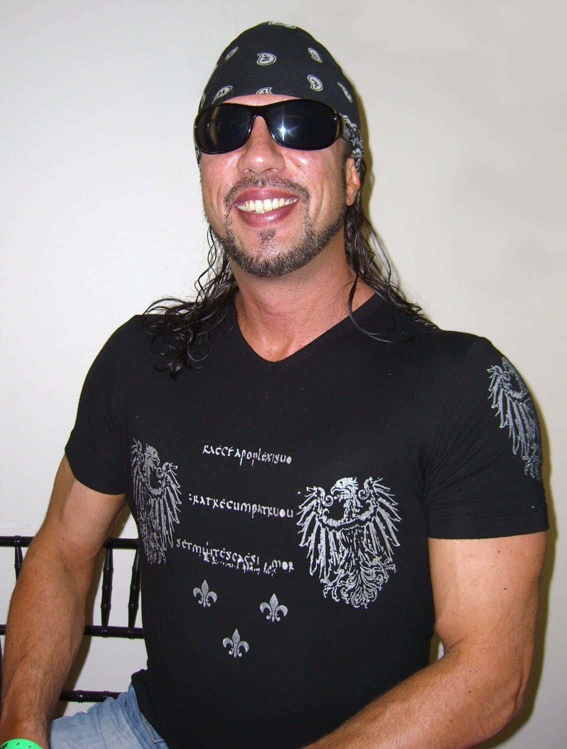 Wrestler Sean Waltman With Sunglasses Wallpaper