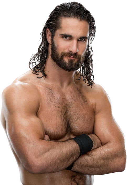 Wrestler Seth Rollins Portrait PNG