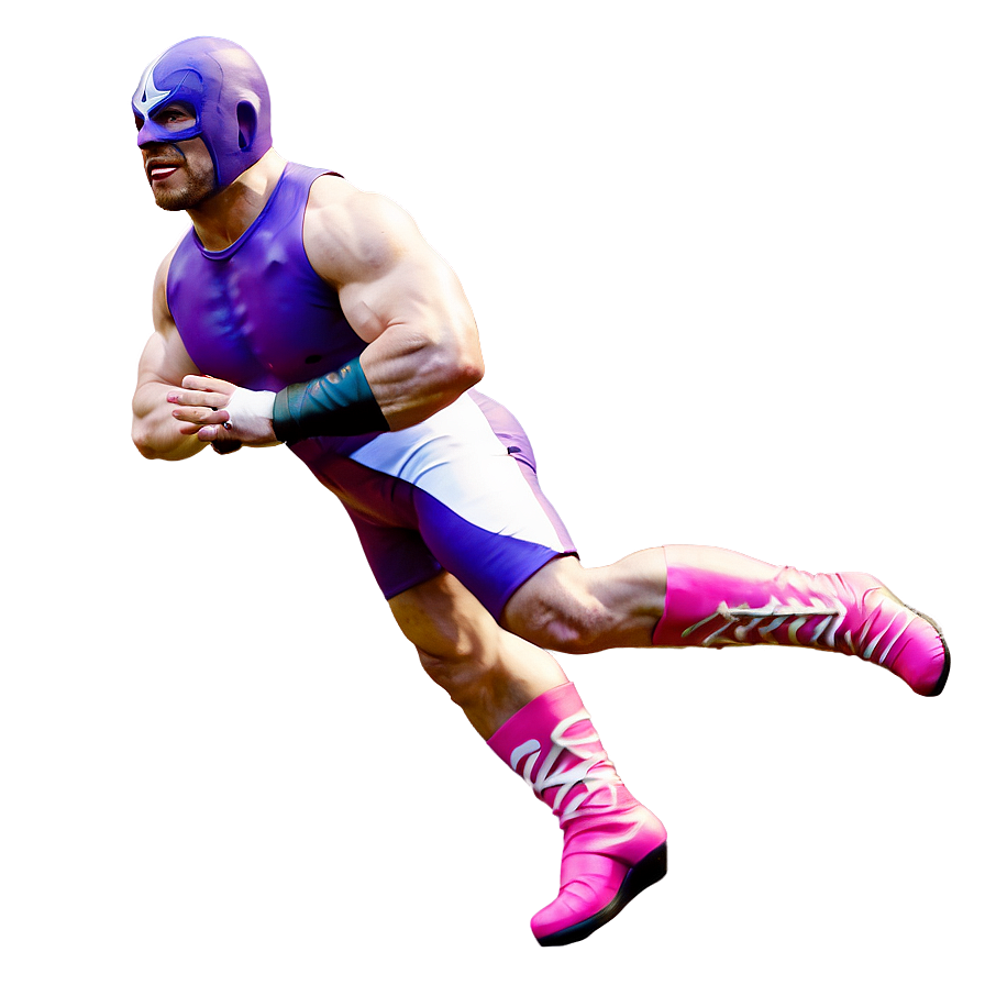 Wrestler Signature Kick Png Fad PNG