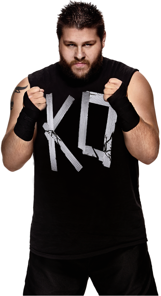 Wrestler_with_ K O_ Shirt_ Posing PNG