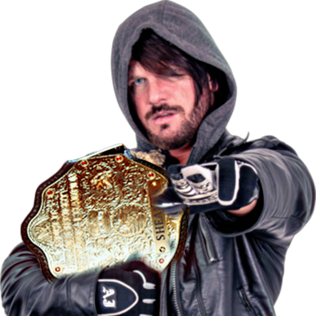 Wrestler_with_ W W E_ Championship_ Belt PNG
