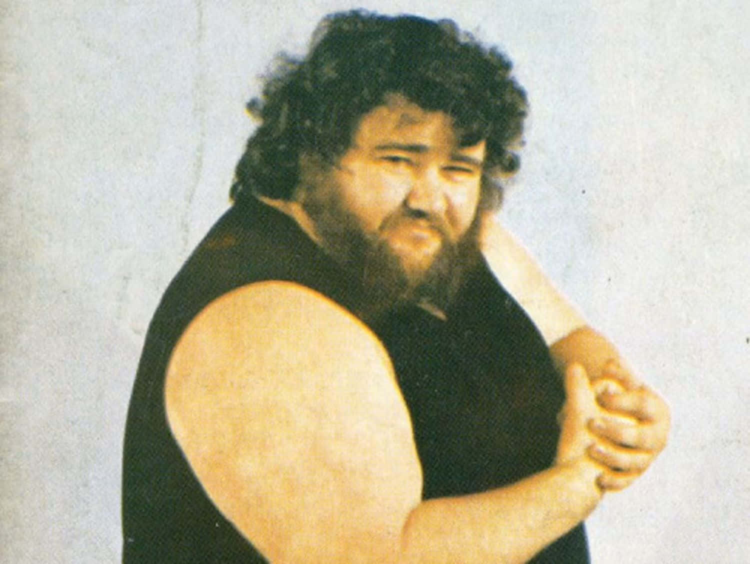 Wrestlerin Black Tank Top Wallpaper