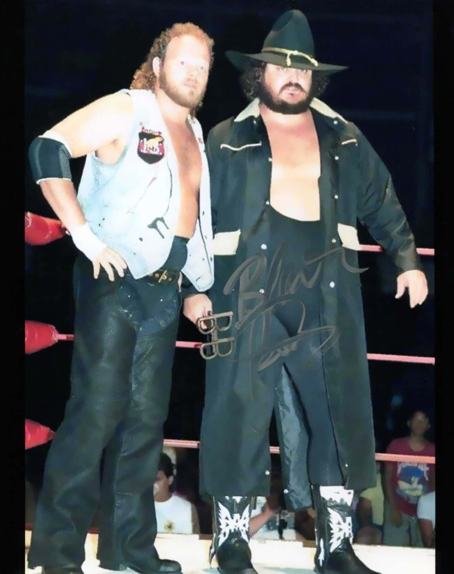 Wrestlers Black Bart And Dirty White Boy Tony Anthony Wallpaper