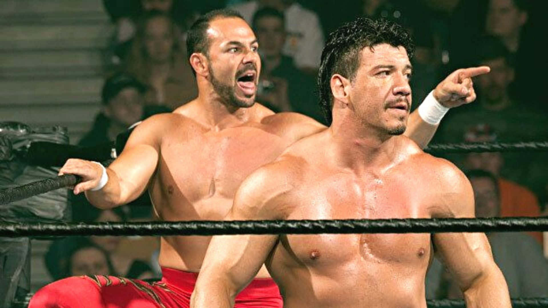 Luchadoreseddie Y Chavo Guerrero Jr. Fondo de pantalla