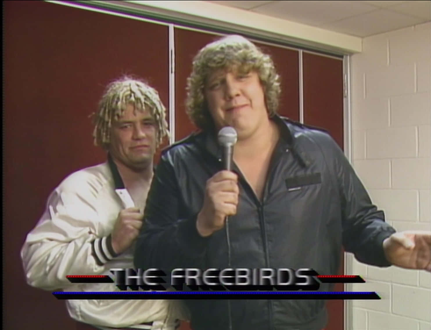 Wrestlers Terry Gordy And Buddy Roberts Wallpaper