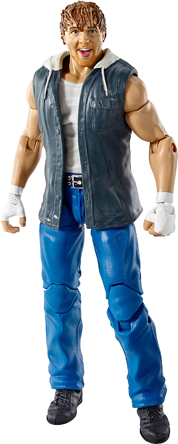 Wrestling Figurein Action Pose PNG