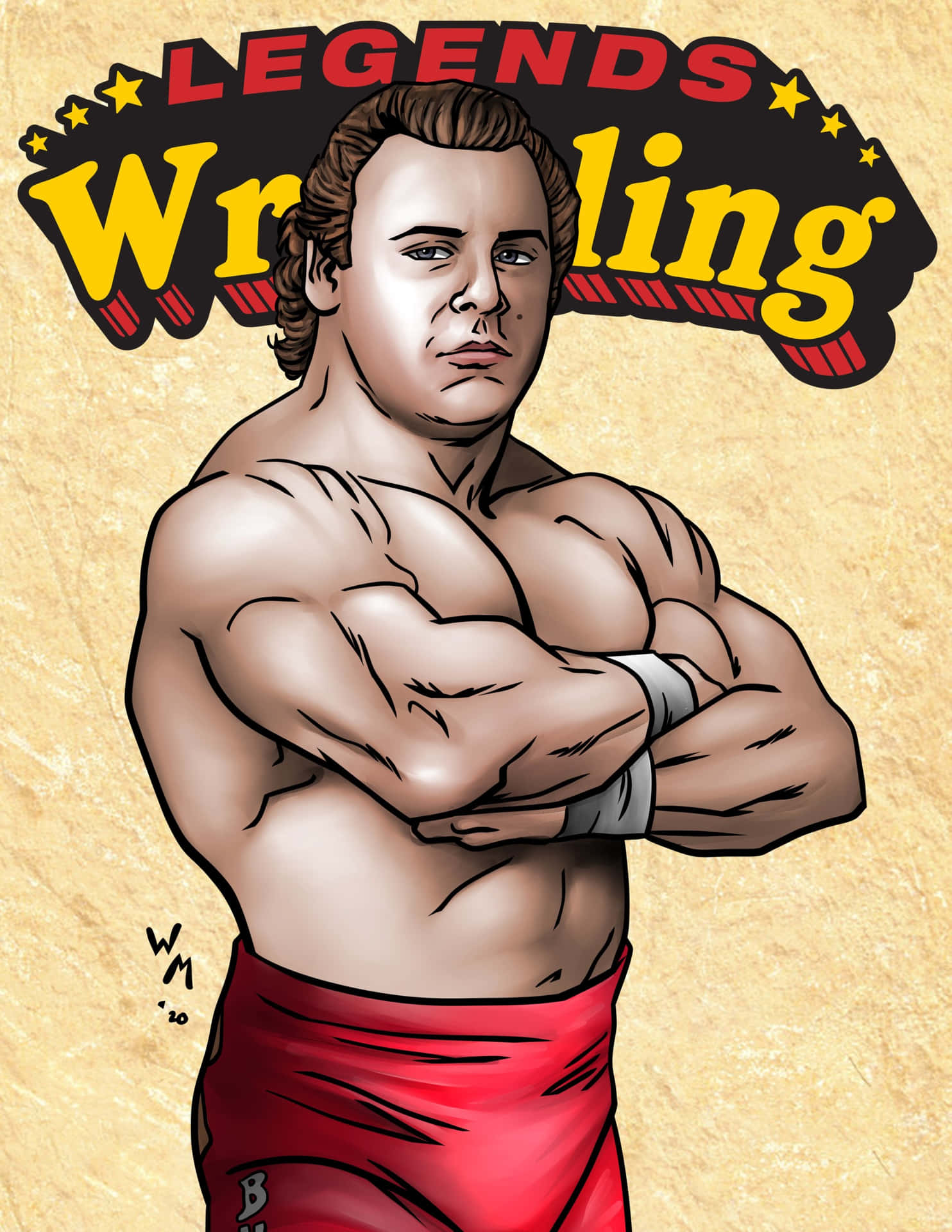 Wrestling Legend Dynamite Kid Wallpaper