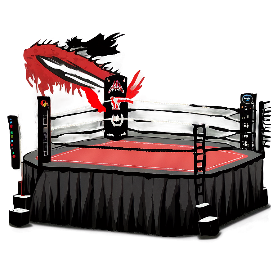 Wrestling Ring Night Event Png Igi PNG