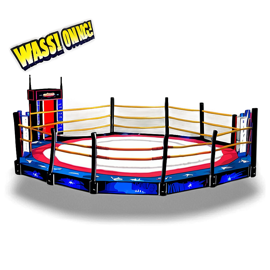 Wrestling Ring With Led Lights Png 82 PNG