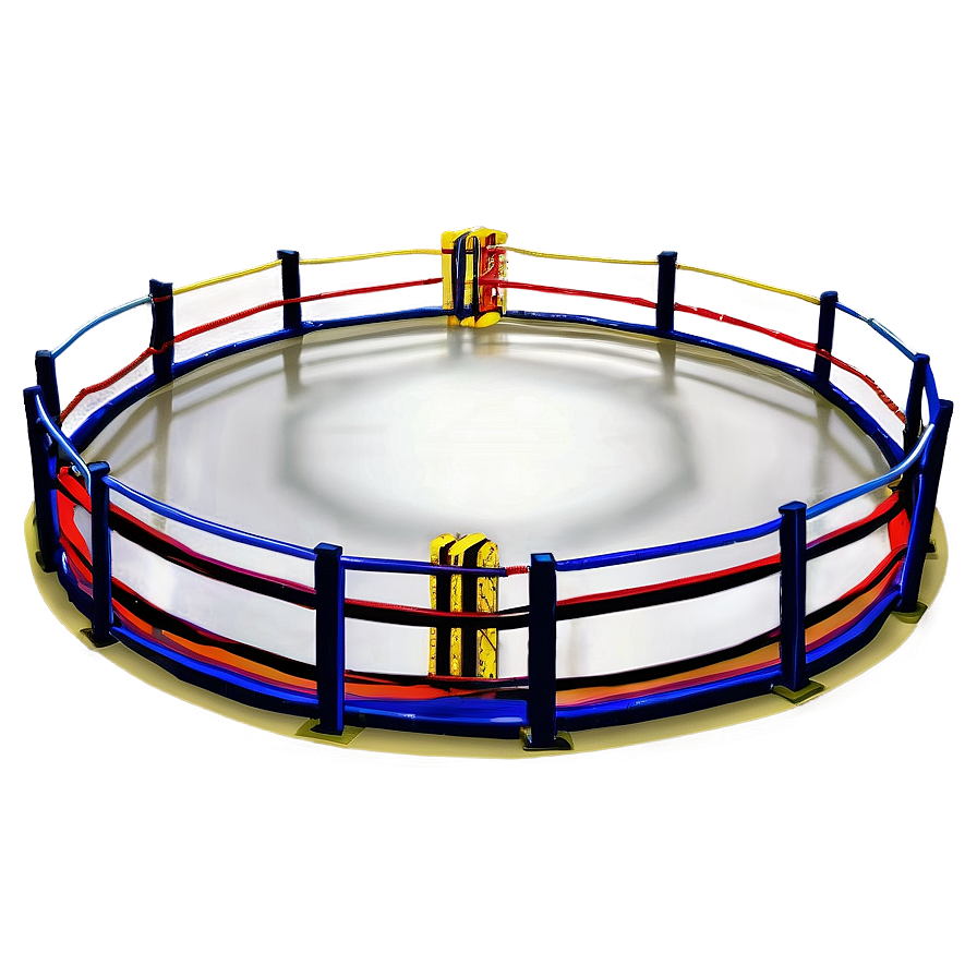 Wrestling Ring With Ropes Png Qfm90 PNG