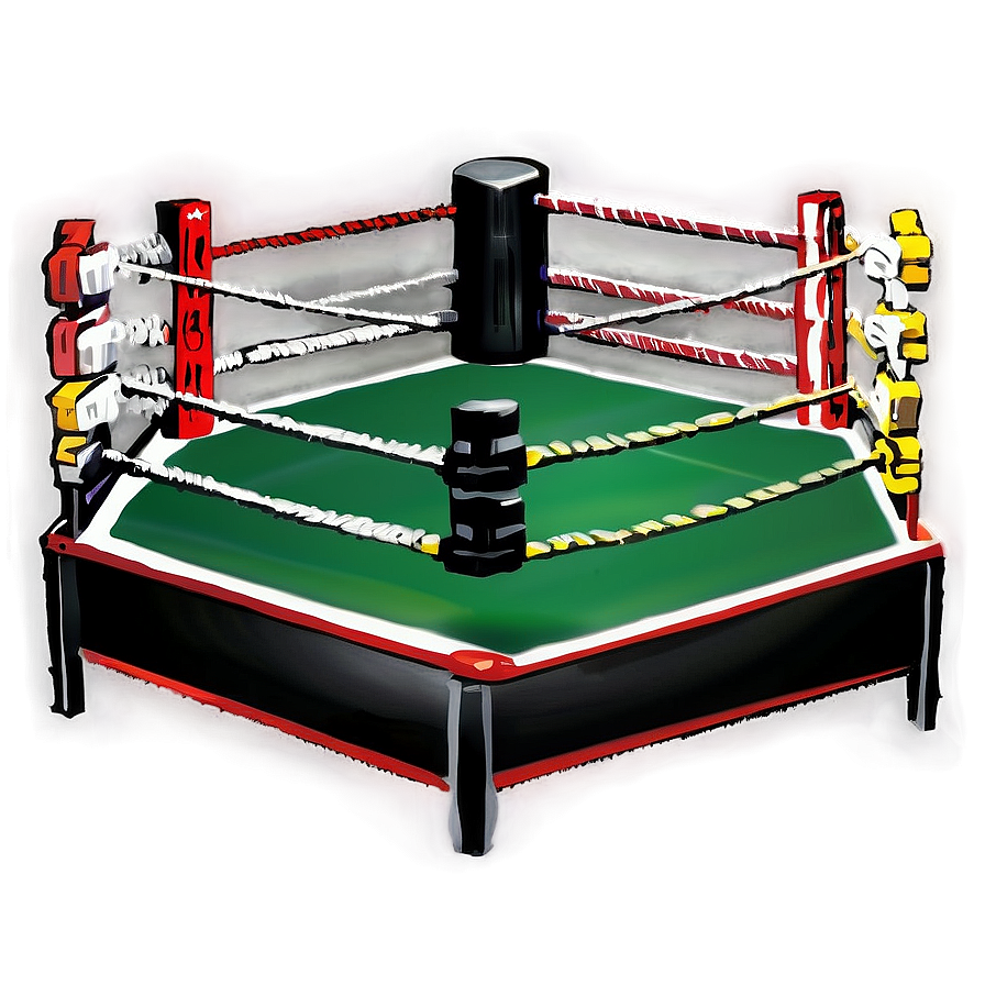 Wrestling Ring With Ropes Png Uau72 PNG