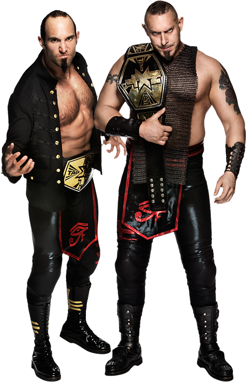 Wrestling_ Tag_ Team_ Champions_ Pose PNG