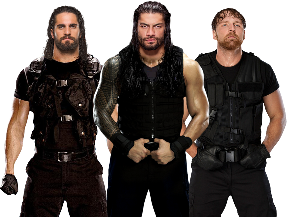 Wrestling_ Trio_in_ Tactical_ Gear PNG