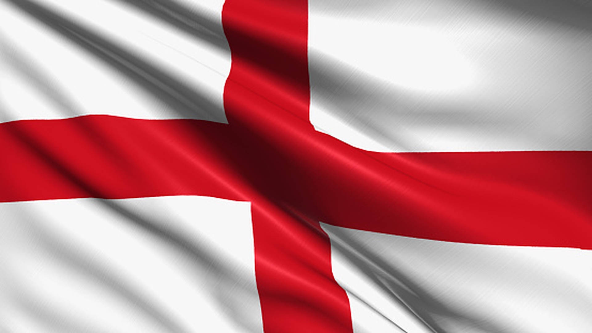 Wrinkled England Flag Wallpaper