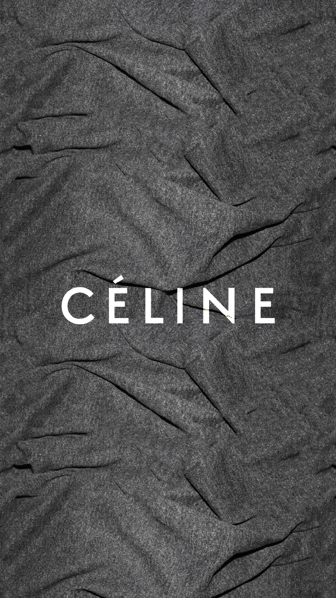 Wrinkled Gray Cloth Celine Wallpaper