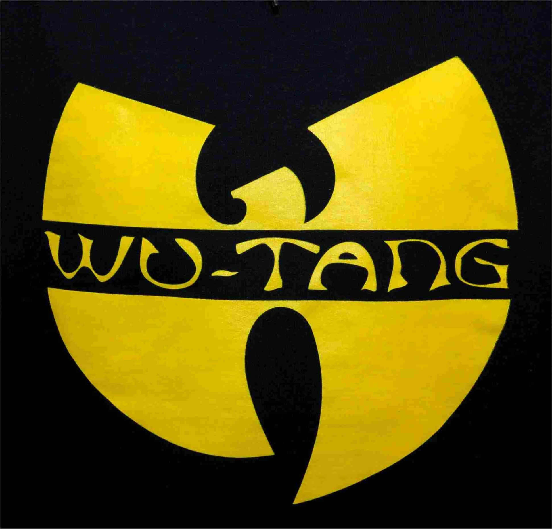 Enkelwu-tang Clan-logotyp I 4k Upplösning. Wallpaper
